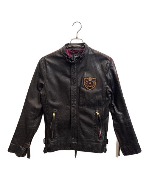 Schott（ショット）Schott (ショット) レザージャケット ブラック サイズ:Ｓの古着・服飾アイテム