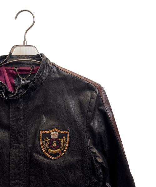 Schott（ショット）Schott (ショット) レザージャケット ブラック サイズ:Ｓの古着・服飾アイテム