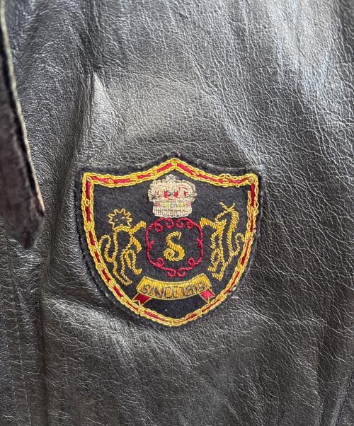 Schott（ショット）Schott (ショット) レザージャケット ブラック サイズ:Ｓの古着・服飾アイテム