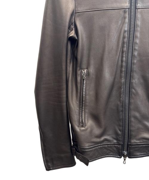 ATTACHMENT（アタッチメント）ATTACHMENT (アタッチメント) シングルライダースジャケット ブラック サイズ:1の古着・服飾アイテム