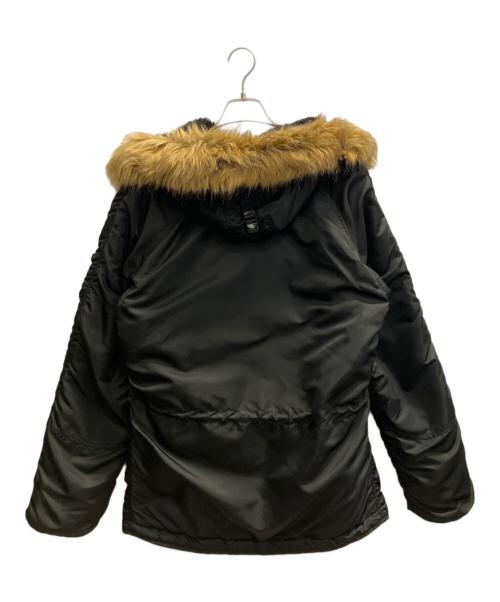 ALPHA INDUSTRIES（アルファインダストリーズ）ALPHA INDUSTRIES (アルファインダストリーズ) N-3Bタイプコート ブラック サイズ:XSの古着・服飾アイテム
