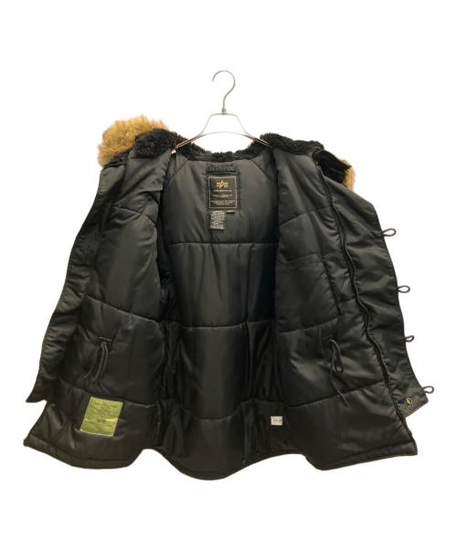 ALPHA INDUSTRIES（アルファインダストリーズ）ALPHA INDUSTRIES (アルファインダストリーズ) N-3Bタイプコート ブラック サイズ:XSの古着・服飾アイテム