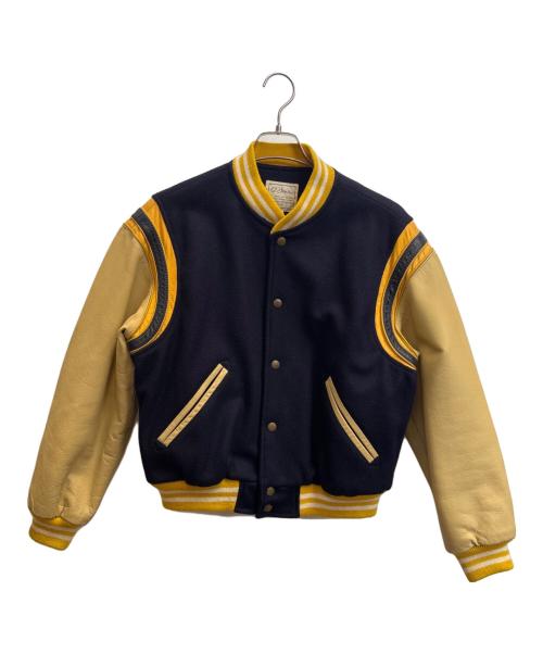 o.henry（オーヘンリー）o.henry (オーヘンリー) スタジャン ネイビー サイズ:Мの古着・服飾アイテム