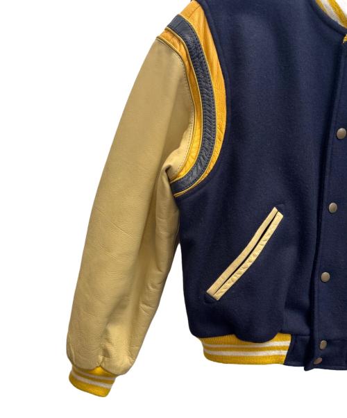 o.henry（オーヘンリー）o.henry (オーヘンリー) スタジャン ネイビー サイズ:Мの古着・服飾アイテム