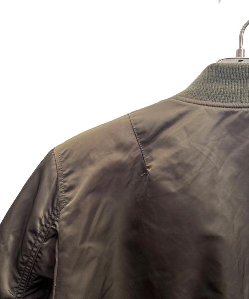 ALPHA INDUSTRIES（アルファインダストリーズ）ALPHA INDUSTRIES (アルファインダストリーズ) リバーシブルMA-1ジャケット カーキ×オレンジ サイズ:Мの古着・服飾アイテム