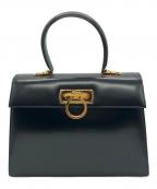 Salvatore Ferragamoサルヴァトーレ フェラガモ）の古着「ガンチーニ2WAYバッグ」｜ブラック