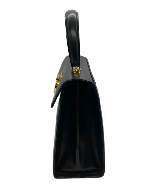 Salvatore Ferragamo（サルヴァトーレ フェラガモ）Salvatore Ferragamo (サルヴァトーレ フェラガモ) ガンチーニ2WAYバッグ ブラックの古着・服飾アイテム