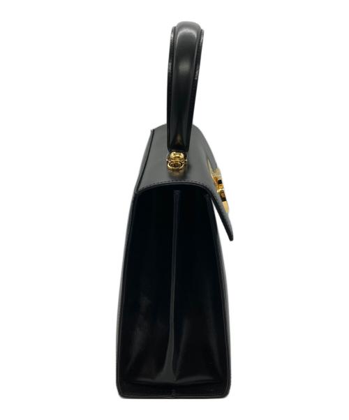 Salvatore Ferragamo（サルヴァトーレ フェラガモ）Salvatore Ferragamo (サルヴァトーレ フェラガモ) ガンチーニ2WAYバッグ ブラックの古着・服飾アイテム