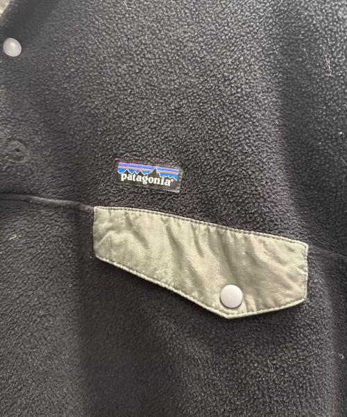 Patagonia（パタゴニア）Patagonia (パタゴニア) シンチラスナップT ブラック サイズ:XLの古着・服飾アイテム