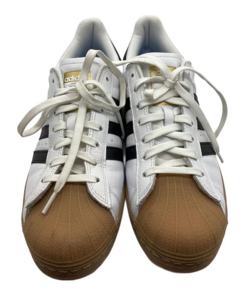 adidas（アディダス）adidas (アディダス) SUPERSTAR ADVローカットスニーカー ホワイト サイズ:	SIZE 28.5cmの古着・服飾アイテム