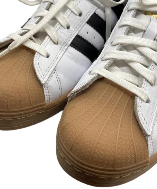 adidas（アディダス）adidas (アディダス) SUPERSTAR ADVローカットスニーカー ホワイト サイズ:	SIZE 28.5cmの古着・服飾アイテム