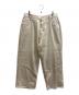 COOTIE PRODUCTIONS（クーティープロダクツ）の古着「Needle Punch Twill 5 Pocket Baggy Easy Pants」｜アイボリー