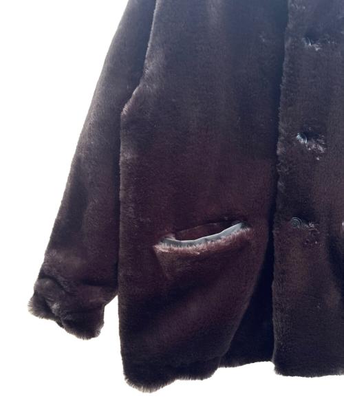 COOTIE PRODUCTIONS（クーティープロダクツ）COOTIE PRODUCTIONS (クーティープロダクツ) Faux Fur Car Coat ブラック サイズ:XLの古着・服飾アイテム