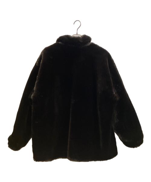 COOTIE PRODUCTIONS（クーティープロダクツ）COOTIE PRODUCTIONS (クーティープロダクツ) Faux Fur Car Coat ブラック サイズ:XLの古着・服飾アイテム