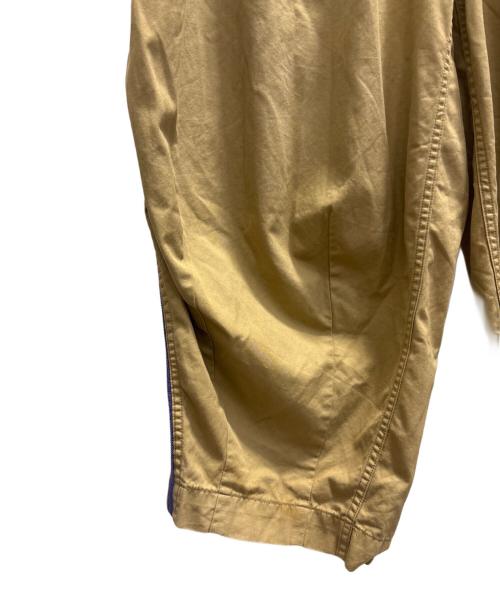 Needles（ニードルズ）Needles (ニードルズ) ヒザデルパンツ ベージュ×パープル サイズ:Sの古着・服飾アイテム