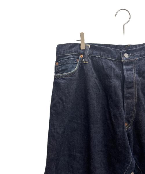EVISU（エヴィス）EVISU (エヴィス) カモメペイントデニムパンツ インディゴ サイズ:106cm(W42)の古着・服飾アイテム