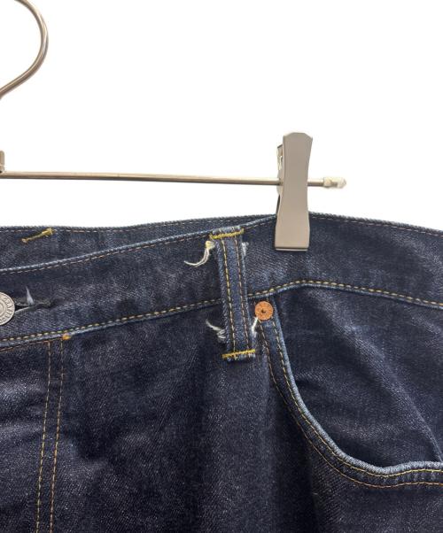EVISU（エヴィス）EVISU (エヴィス) カモメペイントデニムパンツ インディゴ サイズ:106cm(W42)の古着・服飾アイテム