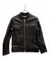 666（666）の古着「レザージャケット」｜ブラック