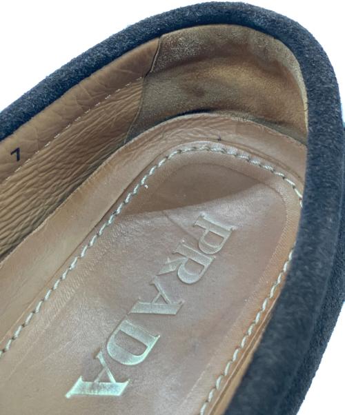 PRADA（プラダ）PRADA (プラダ) ドライビングシューズ ブラウン サイズ:SIZE 26cm(UK7)の古着・服飾アイテム