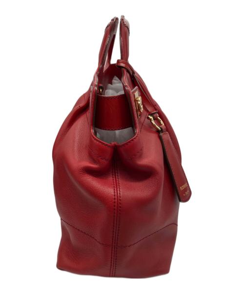 Salvatore Ferragamo（サルヴァトーレ フェラガモ）Salvatore Ferragamo (サルヴァトーレ フェラガモ) ソフィアガンチーニ2WAYバッグ ブラックの古着・服飾アイテム