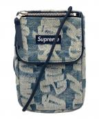 SUPREMEシュプリーム）の古着「デニムネックポーチ」｜インディゴ