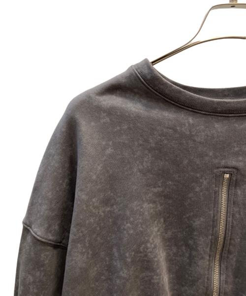 SYUMAN.（シュウマン）SYUMAN. (シュウマン) Layerd Sweat-shirts グレー サイズ:SIZE 2の古着・服飾アイテム