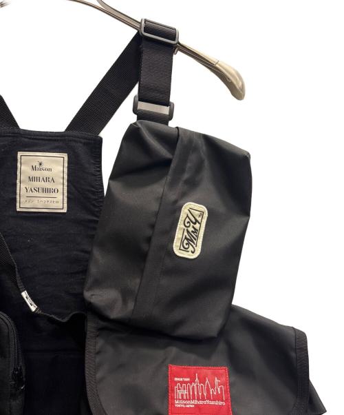 Maison MIHARA YASUHIRO（メゾン ミハラ ヤスヒロ）Maison MIHARA YASUHIRO (メゾン ミハラ ヤスヒロ) BAGBEST ブラック×ネイビー サイズ:フリーの古着・服飾アイテム