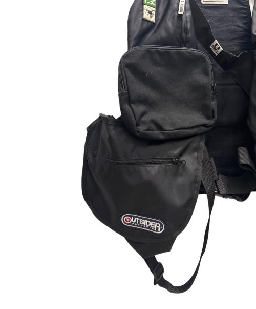 Maison MIHARA YASUHIRO（メゾン ミハラ ヤスヒロ）Maison MIHARA YASUHIRO (メゾン ミハラ ヤスヒロ) BAGBEST ブラック×ネイビー サイズ:フリーの古着・服飾アイテム