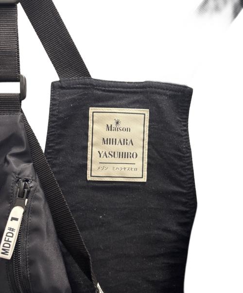 Maison MIHARA YASUHIRO（メゾン ミハラ ヤスヒロ）Maison MIHARA YASUHIRO (メゾン ミハラ ヤスヒロ) BAGBEST ブラック×ネイビー サイズ:フリーの古着・服飾アイテム
