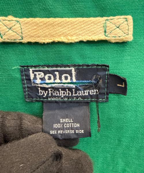 POLO RALPH LAUREN（ポロ・ラルフローレン）POLO RALPH LAUREN (ポロ・ラルフローレン) 90s USA製 RL-92 スイングトップ グリーン サイズ:Ｌの古着・服飾アイテム