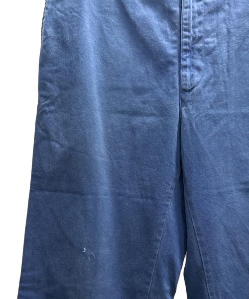 POLO RALPH LAUREN（ポロ・ラルフローレン）POLO RALPH LAUREN (ポロ・ラルフローレン) 80-90sチノパン ブルー サイズ:W36 L30の古着・服飾アイテム
