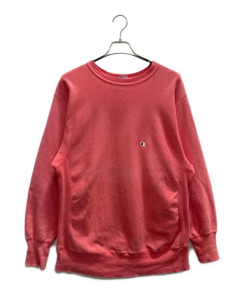 Champion REVERSE WEAVE（チャンピオン リバース ウィーブ）Champion REVERSE WEAVE (チャンピオン リバース ウィーブ) スウェット ピンク サイズ:XLの古着・服飾アイテム