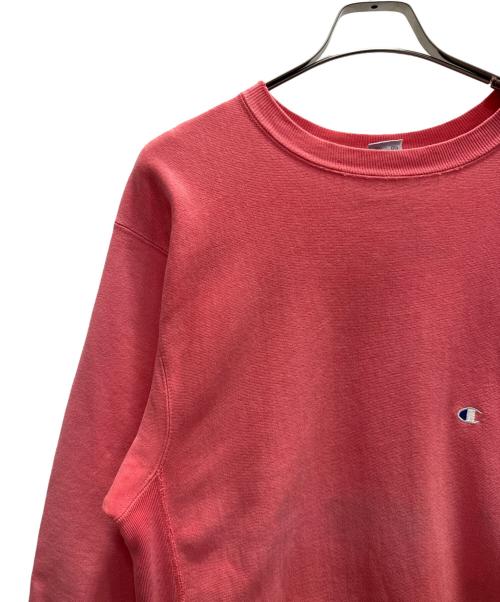 Champion REVERSE WEAVE（チャンピオン リバース ウィーブ）Champion REVERSE WEAVE (チャンピオン リバース ウィーブ) スウェット ピンク サイズ:XLの古着・服飾アイテム
