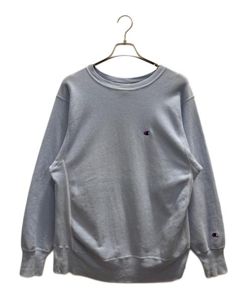 Champion REVERSE WEAVE（チャンピオン リバース ウィーブ）Champion REVERSE WEAVE (チャンピオン リバース ウィーブ) スウェット スカイブルー サイズ:Ｌの古着・服飾アイテム