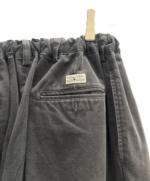 POLO RALPH LAUREN（ポロ・ラルフローレン）POLO RALPH LAUREN (ポロ・ラルフローレン) イージーチノパンツ　HAMMOND PANT ブラック サイズ:不明の古着・服飾アイテム