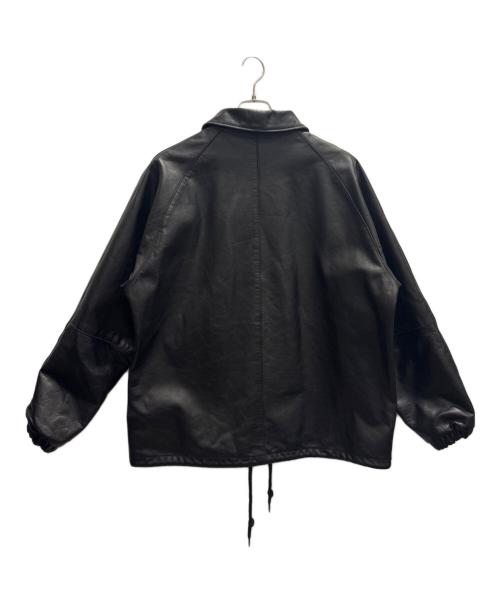 Schott（ショット）Schott (ショット) レザーコーチジャケット ブラック サイズ:XLの古着・服飾アイテム