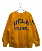 Champion REVERSE WEAVEチャンピオン リバース ウィーブ）の古着「80s USA製 UCLA VOLLYBALL スウェット」｜イエロー
