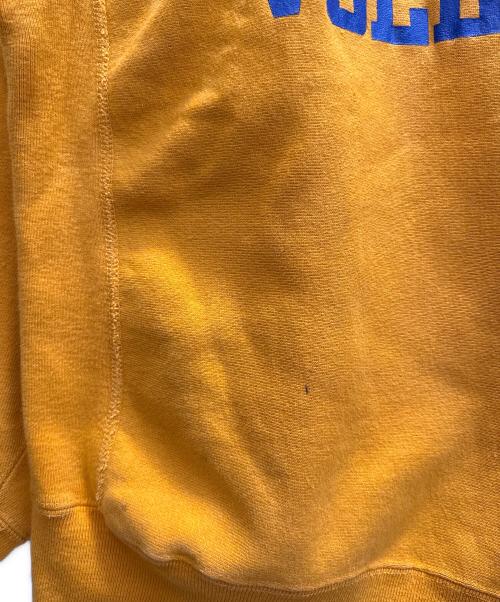 Champion REVERSE WEAVE（チャンピオン リバース ウィーブ）Champion REVERSE WEAVE (チャンピオン リバース ウィーブ) 80s USA製 UCLA VOLLYBALL スウェット イエロー サイズ:XLの古着・服飾アイテム