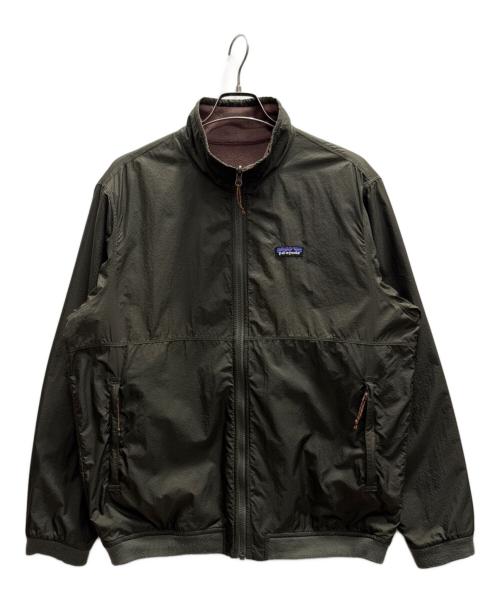 Patagonia（パタゴニア）Patagonia (パタゴニア) リバーシブル シェルド マイクロディニ ジャケット グリーン サイズ:不明の古着・服飾アイテム