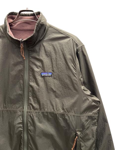Patagonia（パタゴニア）Patagonia (パタゴニア) リバーシブル シェルド マイクロディニ ジャケット グリーン サイズ:不明の古着・服飾アイテム