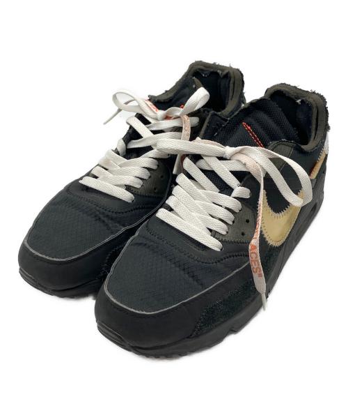 NIKE（ナイキ）NIKE (ナイキ) OFFWHITE (オフホワイト) THE 10 : AIR MAX 90　BLACK/BLACK-CONE-WHITE ブラック サイズ:SIZE 27cmの古着・服飾アイテム