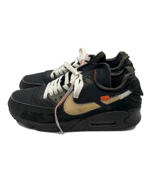 NIKE（ナイキ）NIKE (ナイキ) OFFWHITE (オフホワイト) THE 10 : AIR MAX 90　BLACK/BLACK-CONE-WHITE ブラック サイズ:SIZE 27cmの古着・服飾アイテム