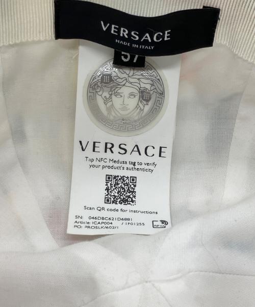 VERSACE（ヴェルサーチ）VERSACE (ヴェルサーチ) キャップ マルチカラー サイズ:57の古着・服飾アイテム