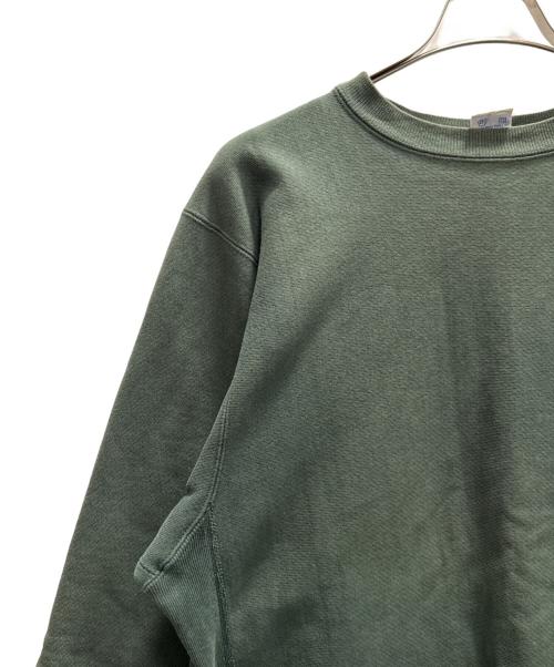 Champion REVERSE WEAVE（チャンピオン リバース ウィーブ）Champion REVERSE WEAVE (チャンピオン リバース ウィーブ) 90's後期 クルーネックスウェット グリーン サイズ:XLの古着・服飾アイテム