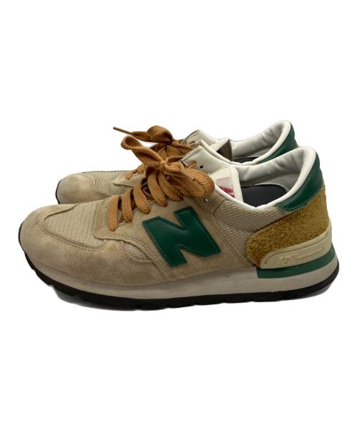NEW BALANCE（ニューバランス）NEW BALANCE (ニューバランス) ローカットスニーカー ベージュ サイズ:SIZE 26.5cmの古着・服飾アイテム
