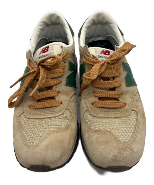 NEW BALANCE（ニューバランス）NEW BALANCE (ニューバランス) ローカットスニーカー ベージュ サイズ:SIZE 26.5cmの古着・服飾アイテム