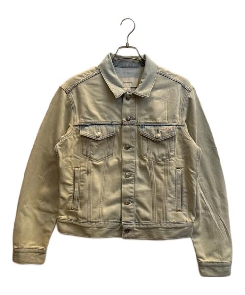 Calvin Klein（カルバンクライン）Calvin Klein (カルバンクライン) デニムジャケット スカイブルー サイズ:Мの古着・服飾アイテム