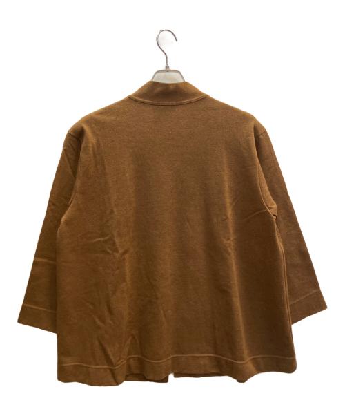 plantation（プランテーション）plantation (プランテーション) 薄手カーディガン ブラウン サイズ:Мの古着・服飾アイテム