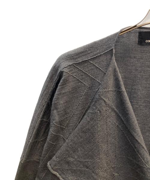 tricot COMME des GARCONS（トリココムデギャルソン）tricot COMME des GARCONS (トリココムデギャルソン) 00s 薄手カーディガン グレー サイズ:不明の古着・服飾アイテム