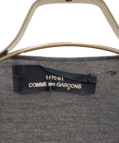 tricot COMME des GARCONS（トリココムデギャルソン）tricot COMME des GARCONS (トリココムデギャルソン) 00s 薄手カーディガン グレー サイズ:不明の古着・服飾アイテム